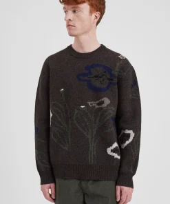 KNITWEAR^Norse Projects Rune Jacquard Espresso