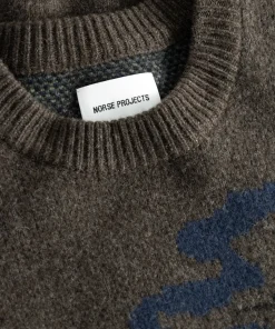 KNITWEAR^Norse Projects Rune Jacquard Espresso