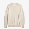 KNITWEAR^Norse Projects Sigfred Cashmere Sweater Ecru
