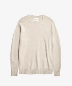 KNITWEAR^Norse Projects Sigfred Cashmere Sweater Ecru