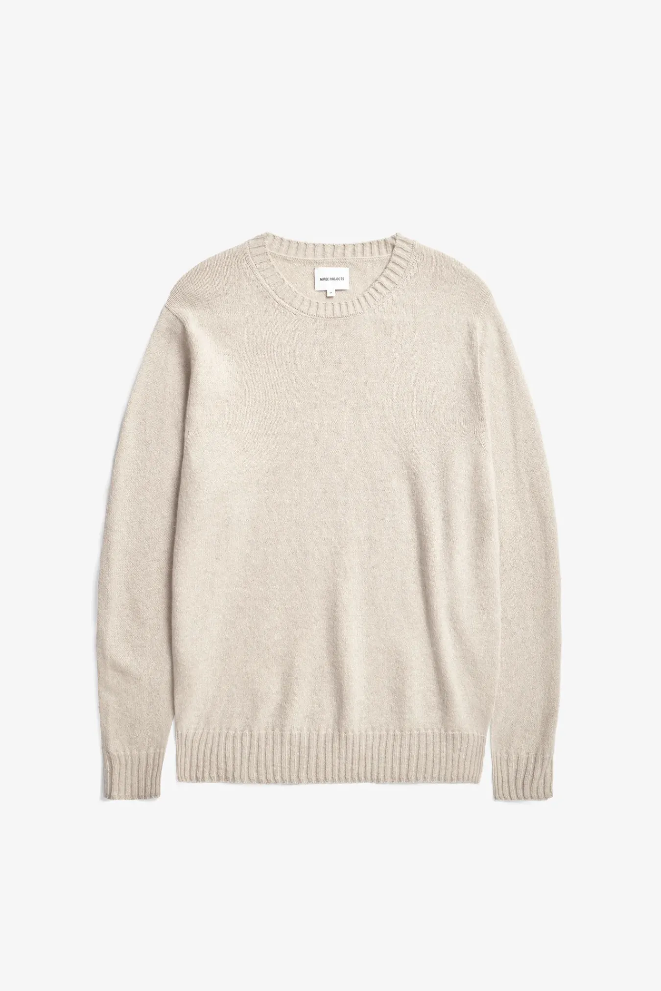 KNITWEAR^Norse Projects Sigfred Cashmere Sweater Ecru