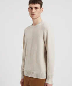 KNITWEAR^Norse Projects Sigfred Cashmere Sweater Ecru