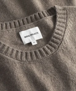 KNITWEAR^Norse Projects Sigfred Cashmere Sweater Taupe