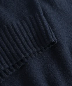 KNITWEAR^Norse Projects Sigfred Cashmere Sweater Dark Navy