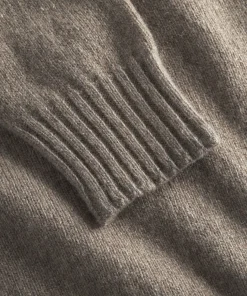 KNITWEAR^Norse Projects Sigfred Cashmere Sweater Taupe