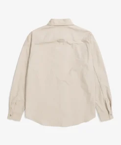 SHIRTING^Norse Projects Silas Tech Poplin Shirt Stone