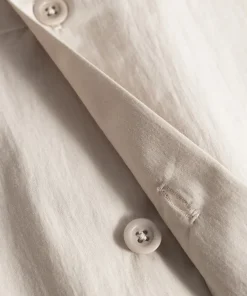 SHIRTING^Norse Projects Silas Tech Poplin Shirt Stone
