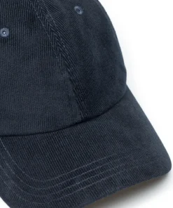 CAPS^Norse Projects Solotex Corduroy Sports Cap Dark Navy