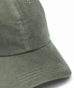 CAPS^Norse Projects Solotex Corduroy Sports Cap Ivy Green
