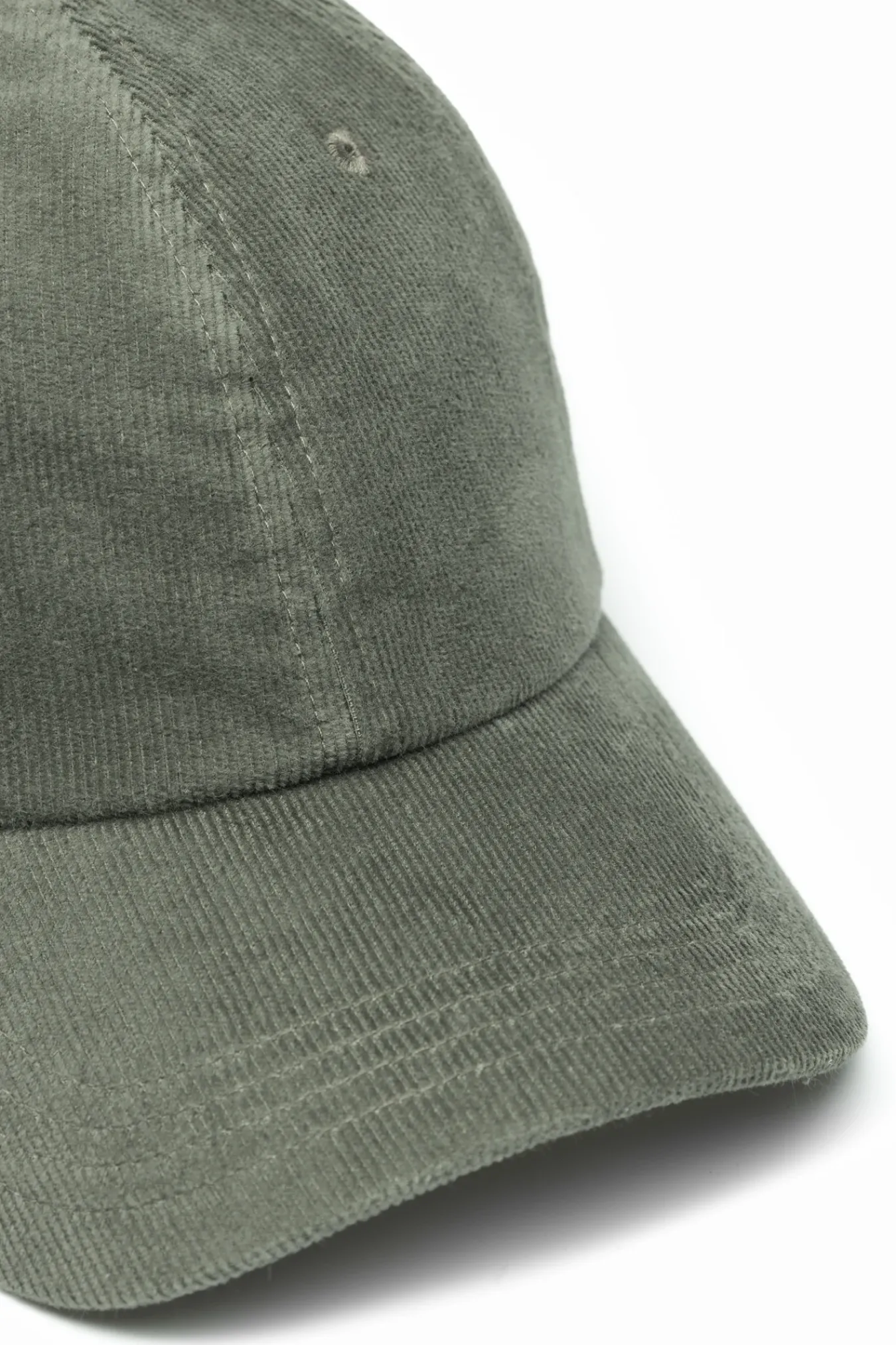 CAPS^Norse Projects Solotex Corduroy Sports Cap Ivy Green