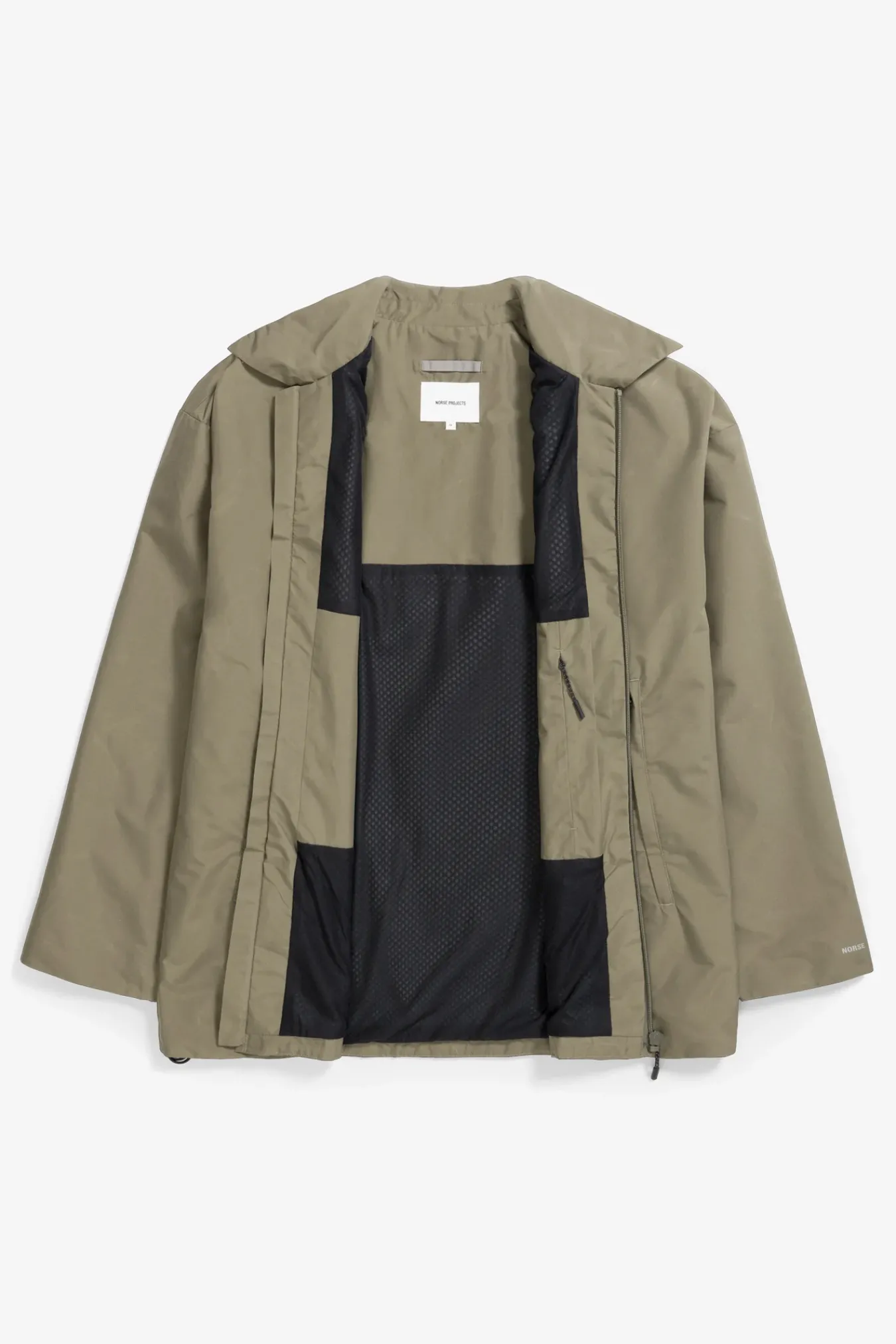 OUTERWEAR^Norse Projects Sten Gore-Tex Windstopper Insulated Shirt Jacket Sediment Green