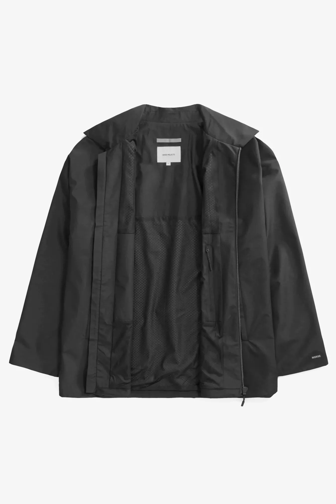 OUTERWEAR^Norse Projects Sten Gore-Tex Windstopper Insulated Shirt Jacket Battleship Grey