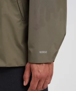 OUTERWEAR^Norse Projects Sten Gore-Tex Windstopper Insulated Shirt Jacket Sediment Green