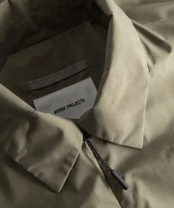 OUTERWEAR^Norse Projects Sten Gore-Tex Windstopper Insulated Shirt Jacket Sediment Green