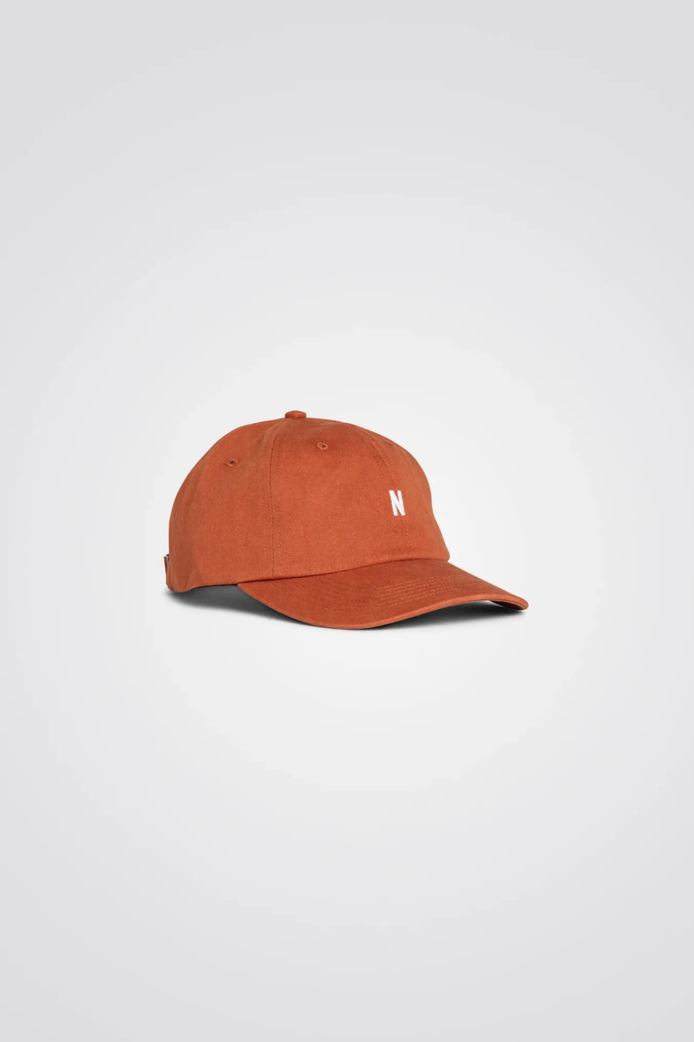 CAPS^Norse Projects Twill Sports Cap Burnt Ochre