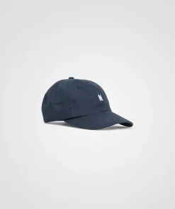 CAPS^Norse Projects Twill Sports Cap Dark Navy