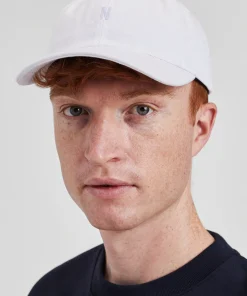 CAPS^Norse Projects Twill Sports Cap White