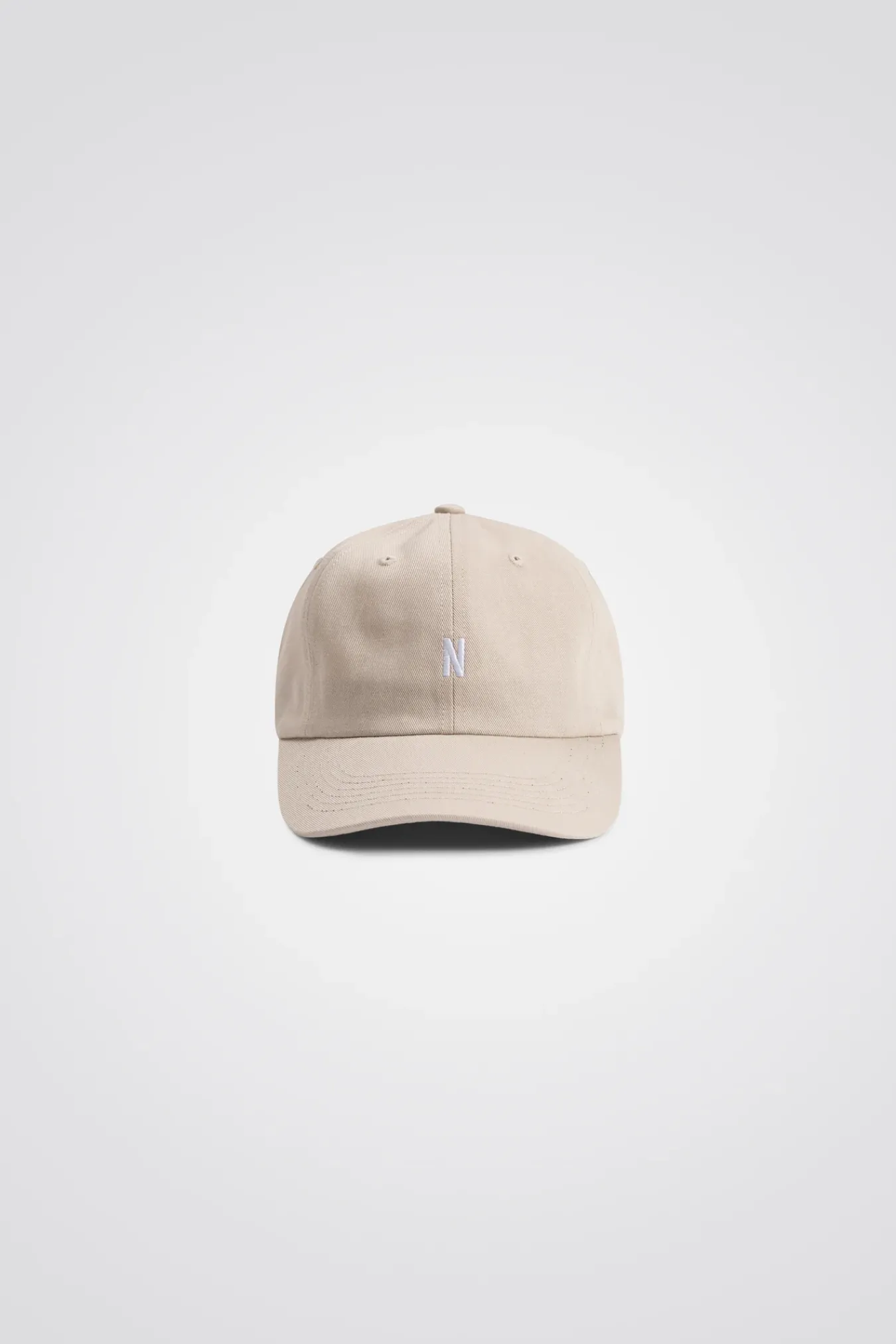 CAPS^Norse Projects Twill Sports Cap Marble white