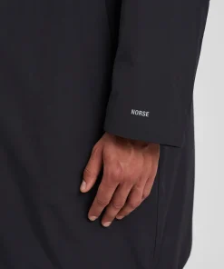 OUTERWEAR^Norse Projects Vargo Gore-Tex Windstopper Raglan Mac Battleship Grey