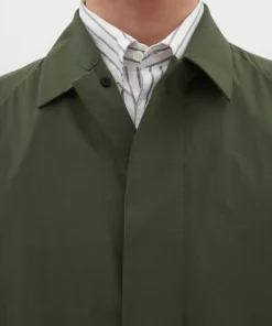 OUTERWEAR^Norse Projects Vargo Travel Light Raglan Mac Spruce Green