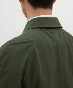 OUTERWEAR^Norse Projects Vargo Travel Light Raglan Mac Spruce Green