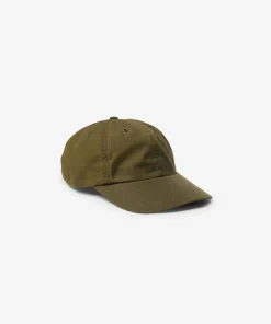 CAPS^Norse Projects Wax 6-Panel Cap Beech Green